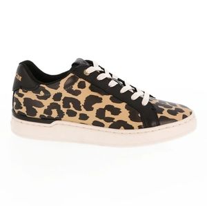 Coach Lowline Low Top Sneaker Leopard Animal Print
